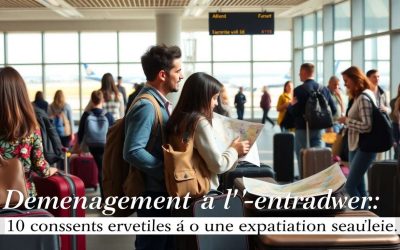 Déménagement à l&rsquo;étranger : 10 conseils essentiels pour une expatriation réussie