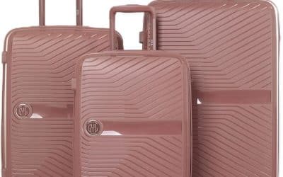 Test du set de 3 valises GYL Signature : légèreté et sécurité en champagne