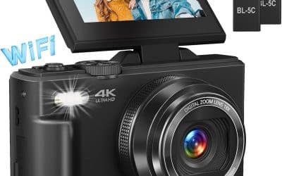 Test du Vlogging Camera 4K à 64 MP : appareil photo numérique puissant