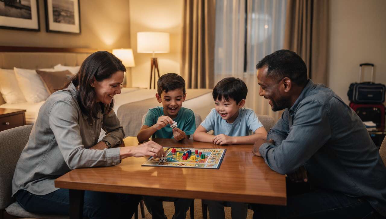 Jeux de société pour les familles en voyage