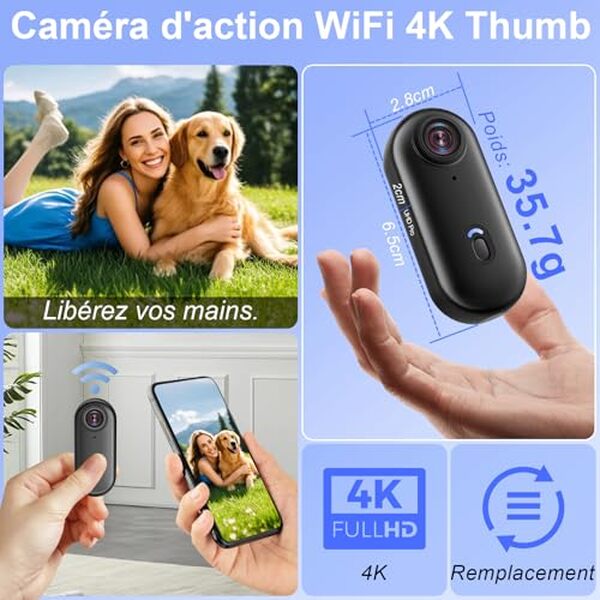 Découvrez notre test complet de la caméra d'action 4K Nisanmoon, conçue pour les sportifs aguerris : immersion garantie avec haute résolution et fonctionnalités avancées