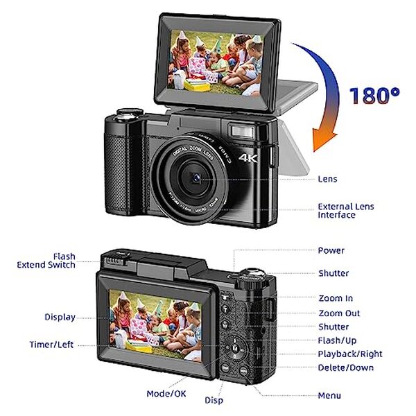 Découvrez le CCN 4K : un appareil photo numérique 48MP offrant un écran flip et un zoom 16x impressionnant pour des photos de qualité professionnelle. Explorez ses fonctionnalités et performances dans notre test détaillé.