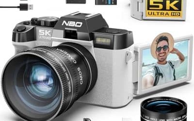 Test : appareil photo numérique 64MP nBD 5K, complet et performant