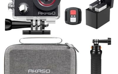 Test : caméra sportive AKASO EK7000 Pro 20MP 4K avec kit complet