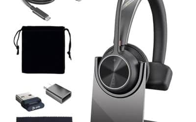 Test du casque Poly Voyager 4310 UC mono-oreille avec support de charge