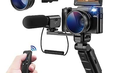 Test du CCN 4K : appareil photo numérique 48MP avec écran flip et zoom 16x