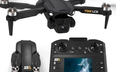 Test du drone pliable Toladrone TD12LCD : caméra 4K et écran LCD