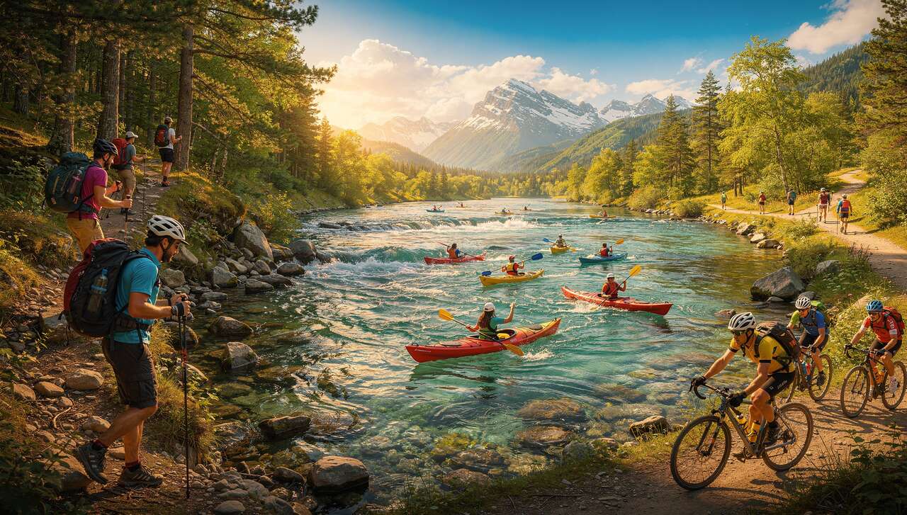 Idées de vacances sportives : aventure et bien-être
