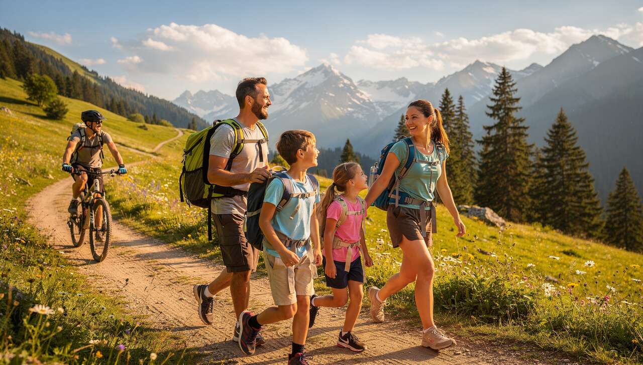 Les meilleures destinations pour l'aventure en famille
