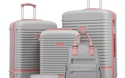 Test : set de valises COOLIFE 5 pièces avec roulettes pivotantes et serrure TSA