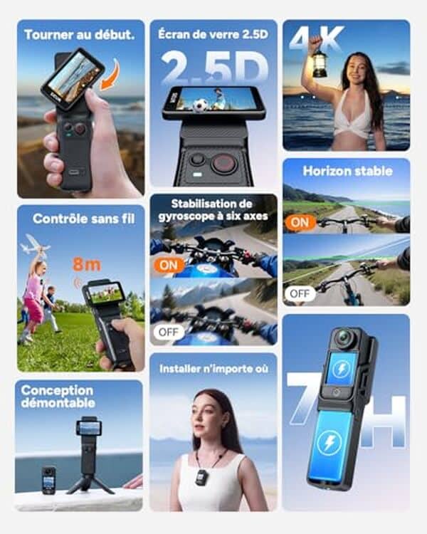 Découvrez notre test complet de la caméra d'action SJCAM C400 : performances en 4K, autonomie exceptionnelle et qualité vidéo pour créateurs de contenu. 