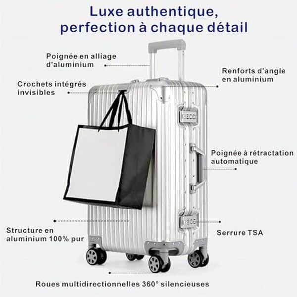 Découvrez notre test complet de la valise grande taille yuweijie 78L argent : capacité, durabilité et performances pour vos voyages. 