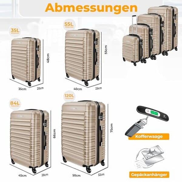 Découvrez notre test détaillé de la valise rigide KESSER 4 pièces : robustesse, élégance et praticité pour tous vos voyages. Avis complet et conseils d'achat. 
