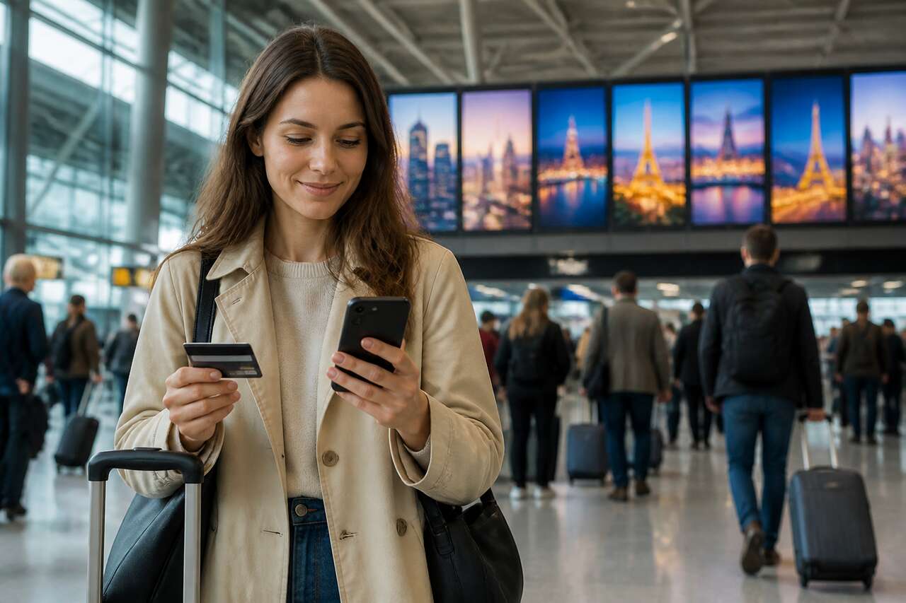 Préparer sa carte bancaire avant le départ