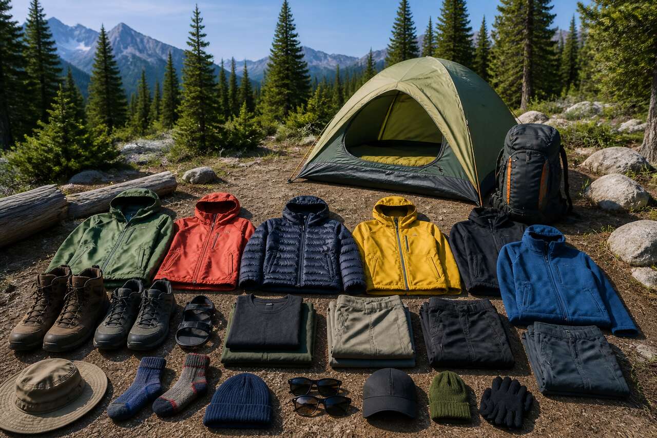 Vêtements et accessoires indispensables selon la météo et le terrain