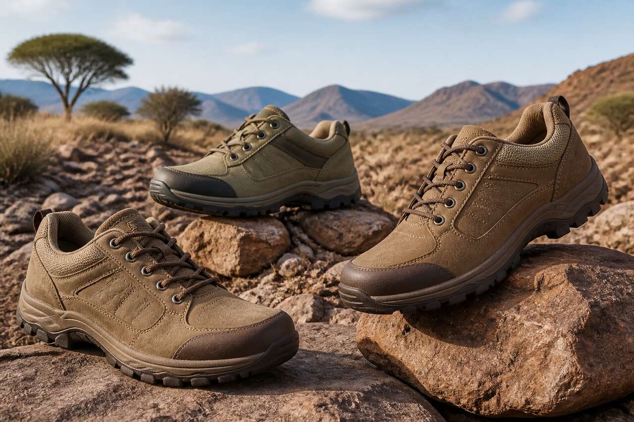 Chaussures adaptées aux terrains variés