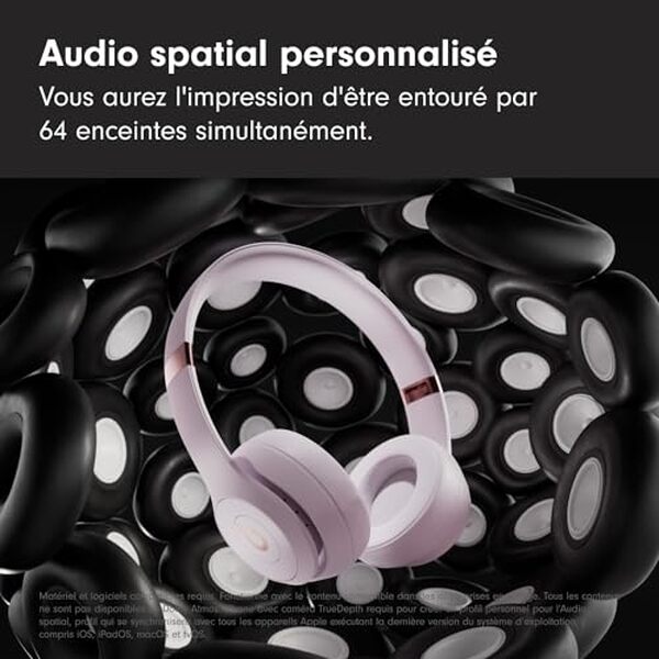 Découvrez notre test complet du Beats Solo 4 rose pâle : performances audio, autonomie 50h, design et prix de ce casque Bluetooth haut de gamme.