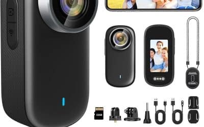 Test : caméra d’action nisanmoon wifi 4k étanche, 150° et magnétique