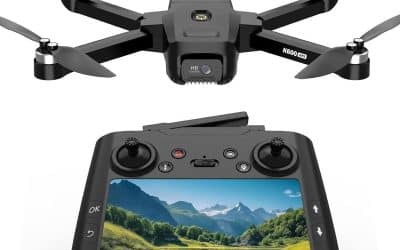 Test : drone professionnel GPS 1080P avec écran LCD et longue portée