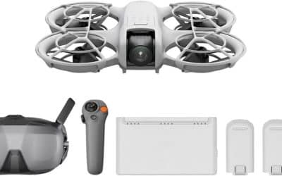 Test du DJI Neo : mini drone 4K avec RC Motion 3 et trois batteries