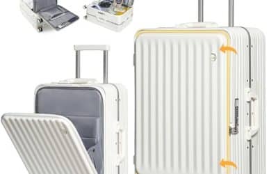 Test du set de valises Sea choice 55+75 cm : praticité et sécurité