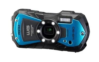Test : pentax WG-90 bleu, appareil photo sous-marin 14 mètres