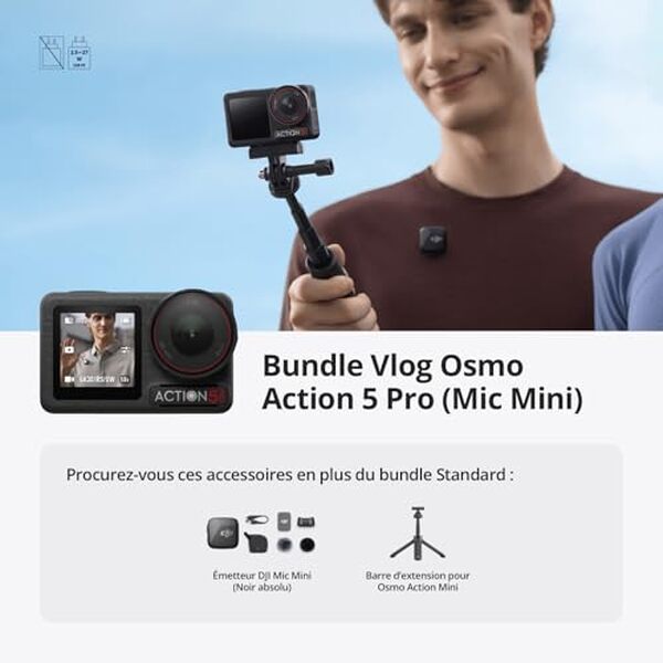 Découvrez notre test détaillé de la DJI Osmo Action 5 Pro : qualité vidéo exceptionnelle, performances et accessoires. Avis complet sur cette caméra d'action premium. 