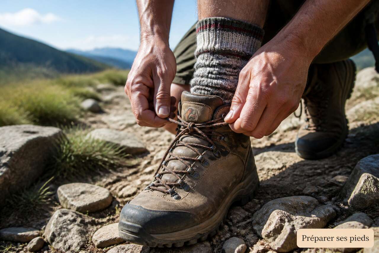 Chaussures, chaussettes, la&ccedil;age: le trio qui &eacute;vite les ampoules