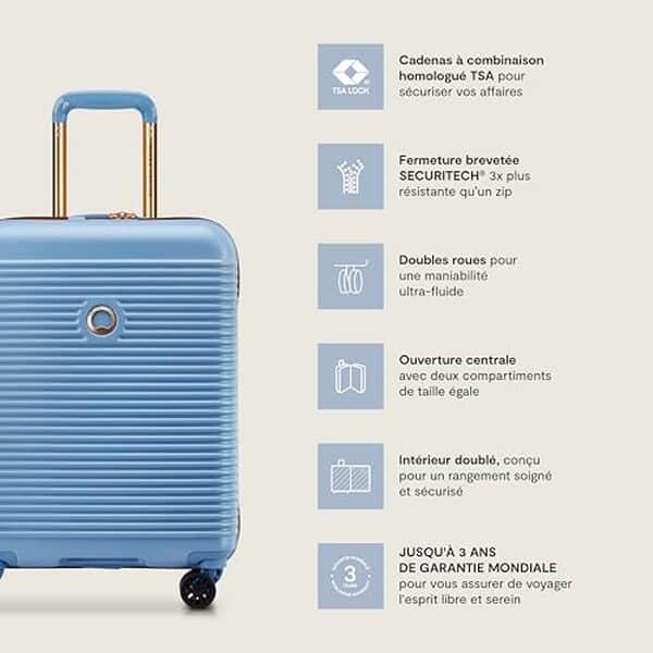 Découvrez notre test complet du set de valises rigides Delsey Paris Freestyle : design, durabilité, capacité et prix pour vos voyages en toute sérénité. 