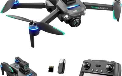 Test du drone GPS avec moteur brushless et caméra intégrée