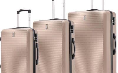 Test : set de valises Celims 3 pièces champagne