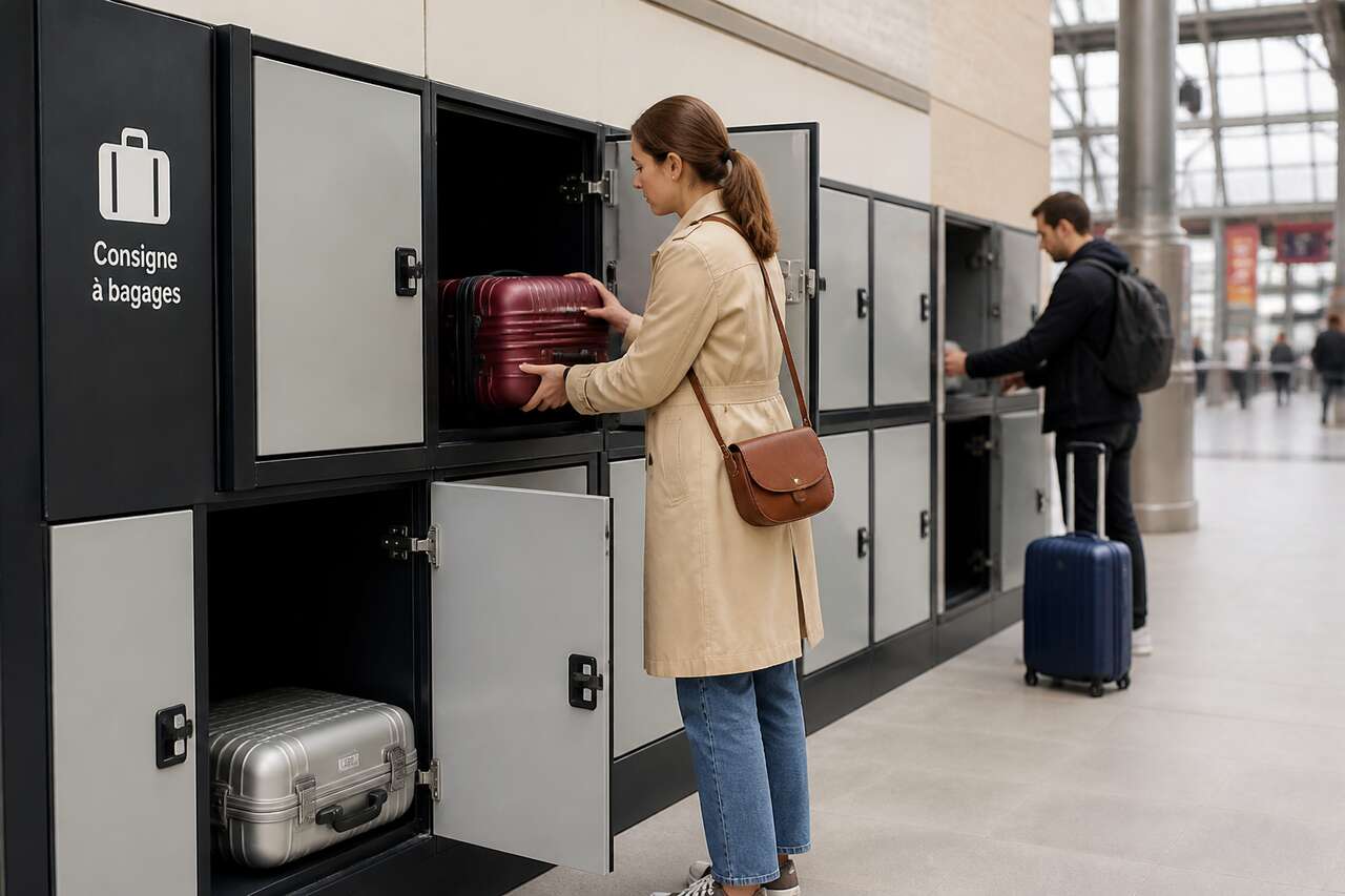 Comment fonctionne une consigne à bagages, de la réservation au retrait Comment fonctionne une consigne à bagages, de la réservation au retrait