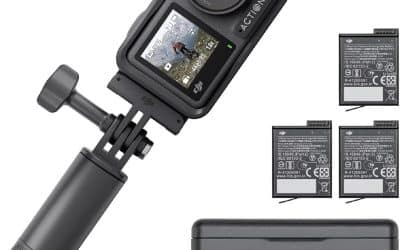 Test de la caméra d’action étanche DJI osmo action 4 aventure 4K