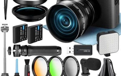 Test de l’appareil photo numérique 4K 48MP pour créateurs de contenu