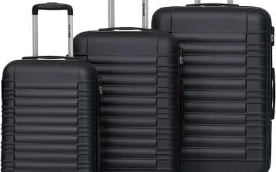 Test des valises rigides TRVLMORE : lot de 3 noir
