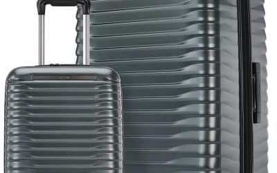 Test : valises rigides Samsonite Element 2 pièces vertes