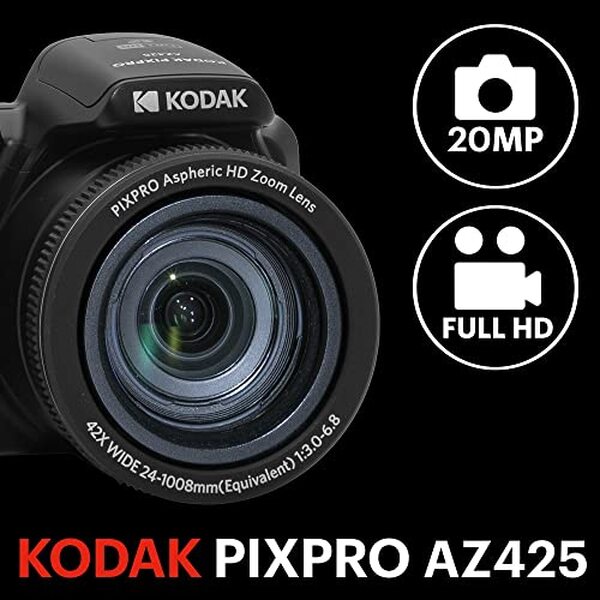 Découvrez notre test complet du Kodak Pixpro AZ425 : un appareil photo compact avec zoom 42x et vidéo Full HD idéal pour les voyageurs en quête de polyvalence et de performance.