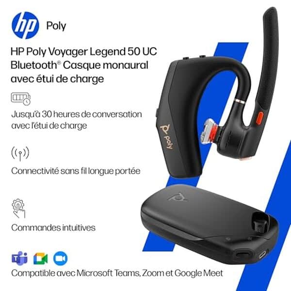 Découvrez notre test du casque Poly Voyager Legend 50-M : qualité sonore exceptionnelle, technologie avancée et performances professionnelles analysées en détail.