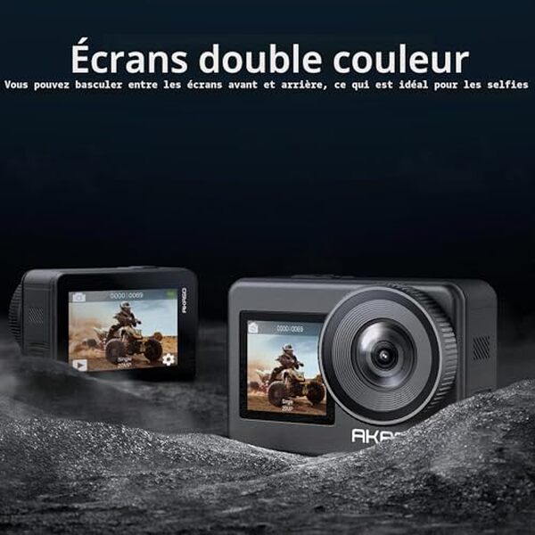 Découvrez notre test détaillé de la caméra sport Akaso Brave 7 : performances 4K, double écran et fonctionnalités innovantes pour vos aventures en action.