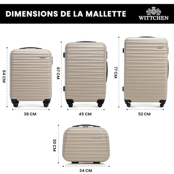 Découvrez notre test détaillé de la valise Wittchen Groove Line : caractéristiques, qualité, prix et avis pour bien choisir votre set de voyage à 4 roulettes.