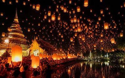 Festival des lumières à chiang mai : un événement magique à découvrir