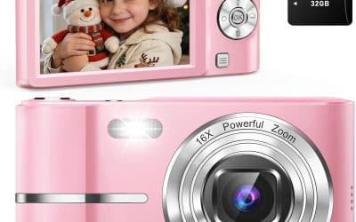 Test : appareil photo numérique pour enfants UHD 4K 16x