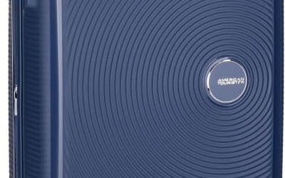 Test de la valise American Tourister Soundbox spinner L : praticité et style en voyage