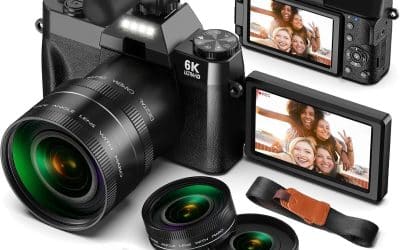 Test de l’appareil photo numérique 6K 64MP : l’allié des vloggers