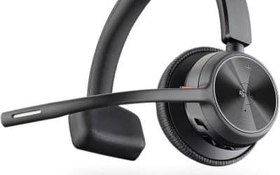 Test Du Micro-Casque Sans Fil Poly Voyager 4310 UC : performance Bluetooth Et Microphone Antibruit