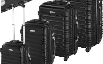 Test : set de valises tectake® avec roulettes pivotantes et serrure TSA